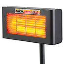 Clarke 6920333 Heat Devil 1200Q 1.2kW Wall Mounted Infrared Quartz Heater (230V)