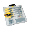 STANLEY 5-16-421 Dynagrip 6,12,18,25mm Wood Chisel Set (5 pc.)