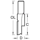 Trend Tools C194X1/2TC Staggered Mortise Cut 16 Diameter