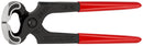KNIPEX 50 01 180 Carpenters' Pincers plastic coated black atramentized 180 mm