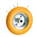 Clarke 4202003 PF395 Puncture Proof Yellow Tyred Wheel 395mm