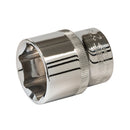 Silverline 501792 Socket 1/2" Drive 6pt Metric