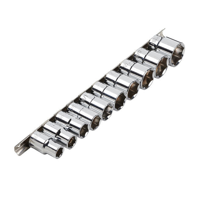 Clarke 1700824 PRO417 AF 1/2" Drive Socket Set on Rail