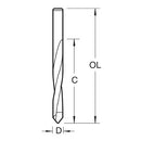 Trend Tools 501/14HSS Twist Drill 1/4 Inch X 6.3Mm Diameter
