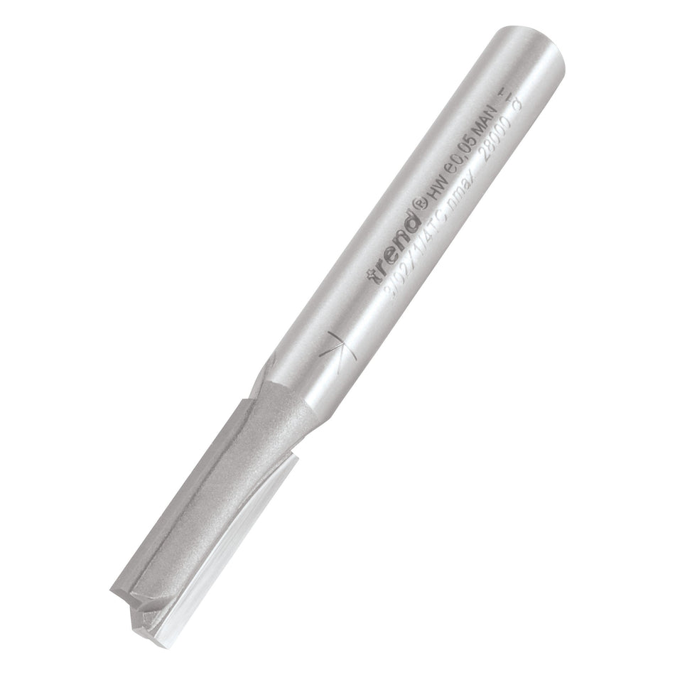 Trend Tools 3/02X1/4TC Two Flute Cutter 6.3Mm Diameter