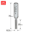 Trend Tools 3/22X1/2TC Two Flute Cutter 6.3Mm Diameter