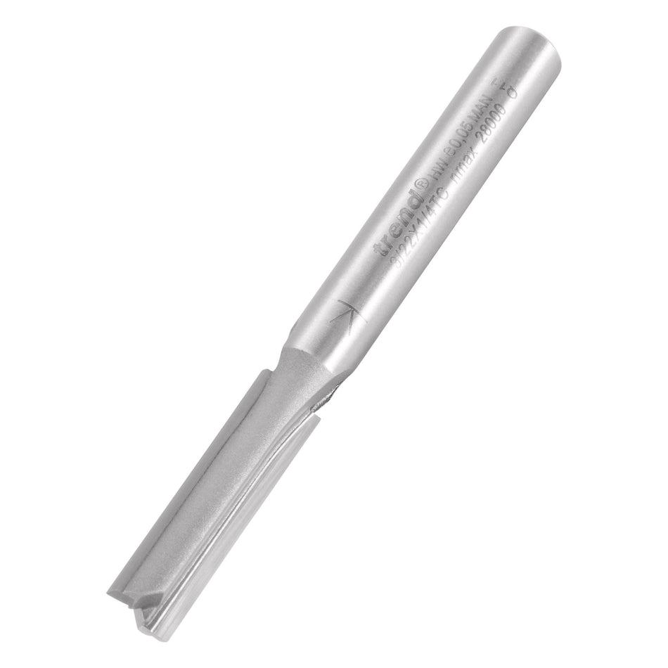 Trend Tools 3/22X1/4TC Two Flute Cutter 6.3Mm Diameter
