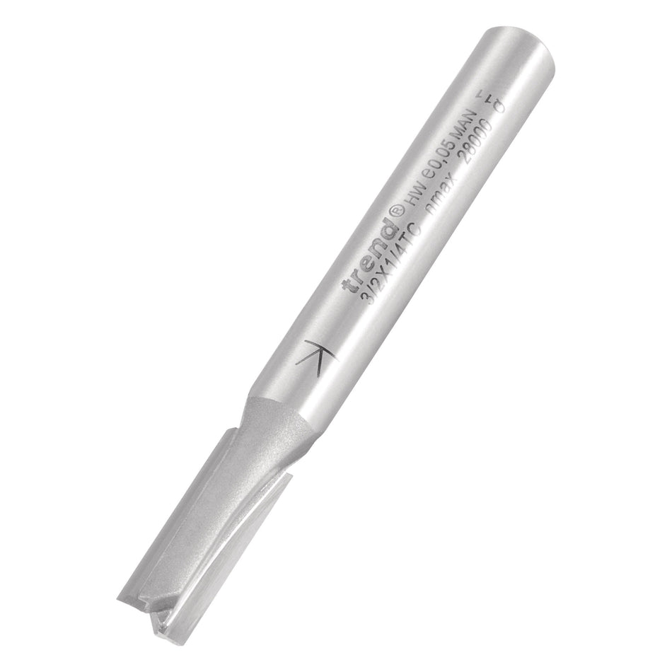 Trend Tools 3/2X1/4TC Two Flute Cutter 6Mm Diameter