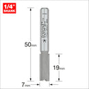 Trend Tools 3/3X1/4TC Two Flute Cutter 7Mm Diameter