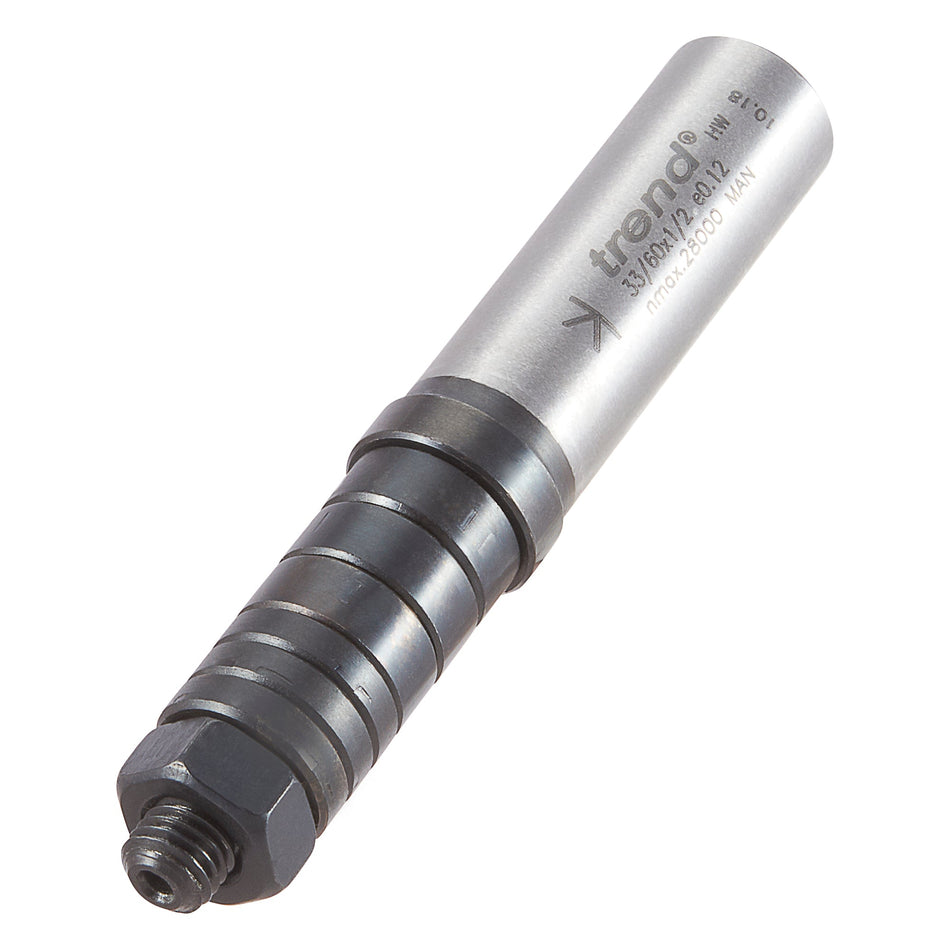 Trend Tools 33/60X1/2 Arbor 33/60 For 1/4 Bore Tools