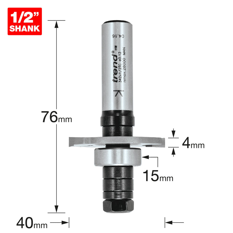 Trend Tools 342X1/2TC Biscuit Jointer Set