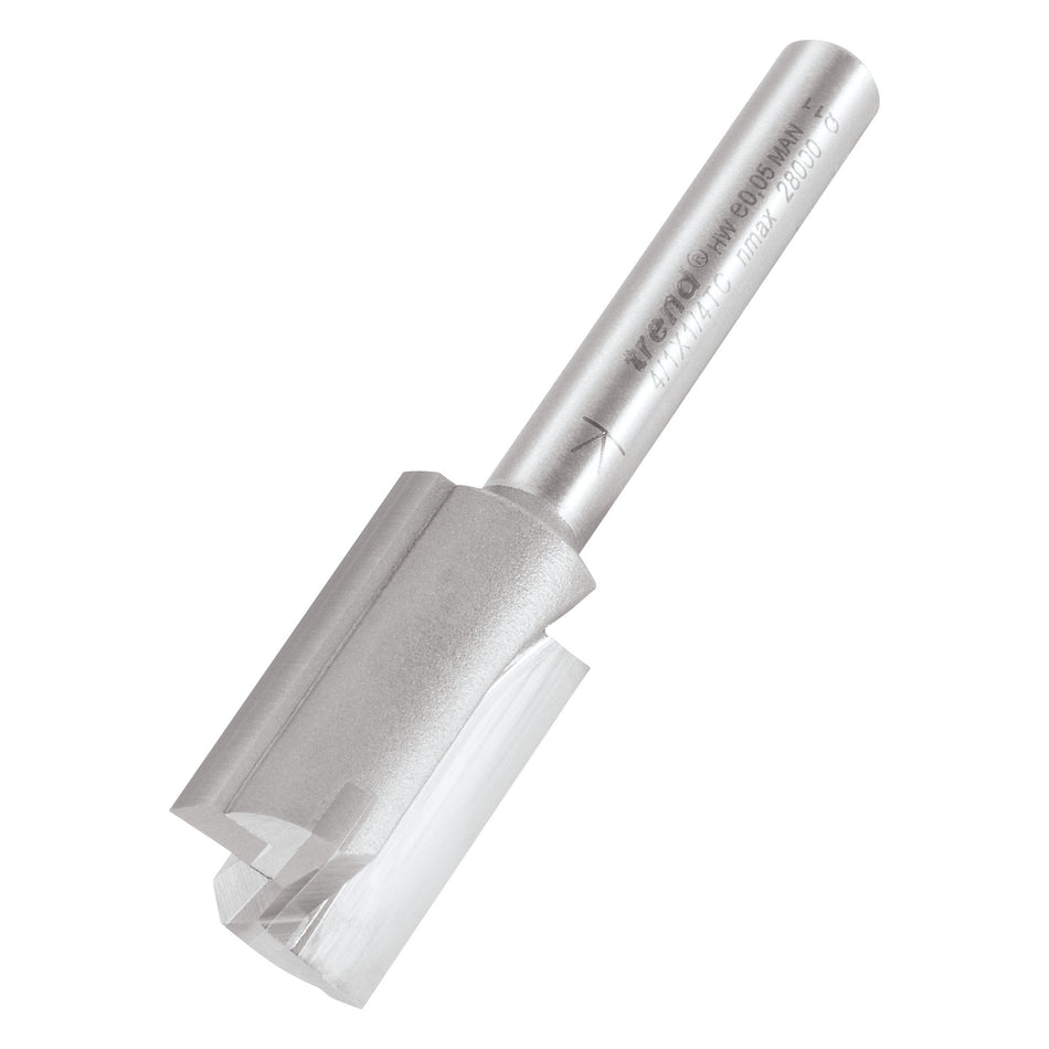 Trend Tools 4/1X1/4TC Two Flute Cutter 15Mm Diameter