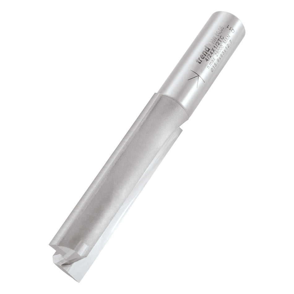 Trend Tools 4/24X1/2TC Two Flute Cutter 15.9Mm Diameter