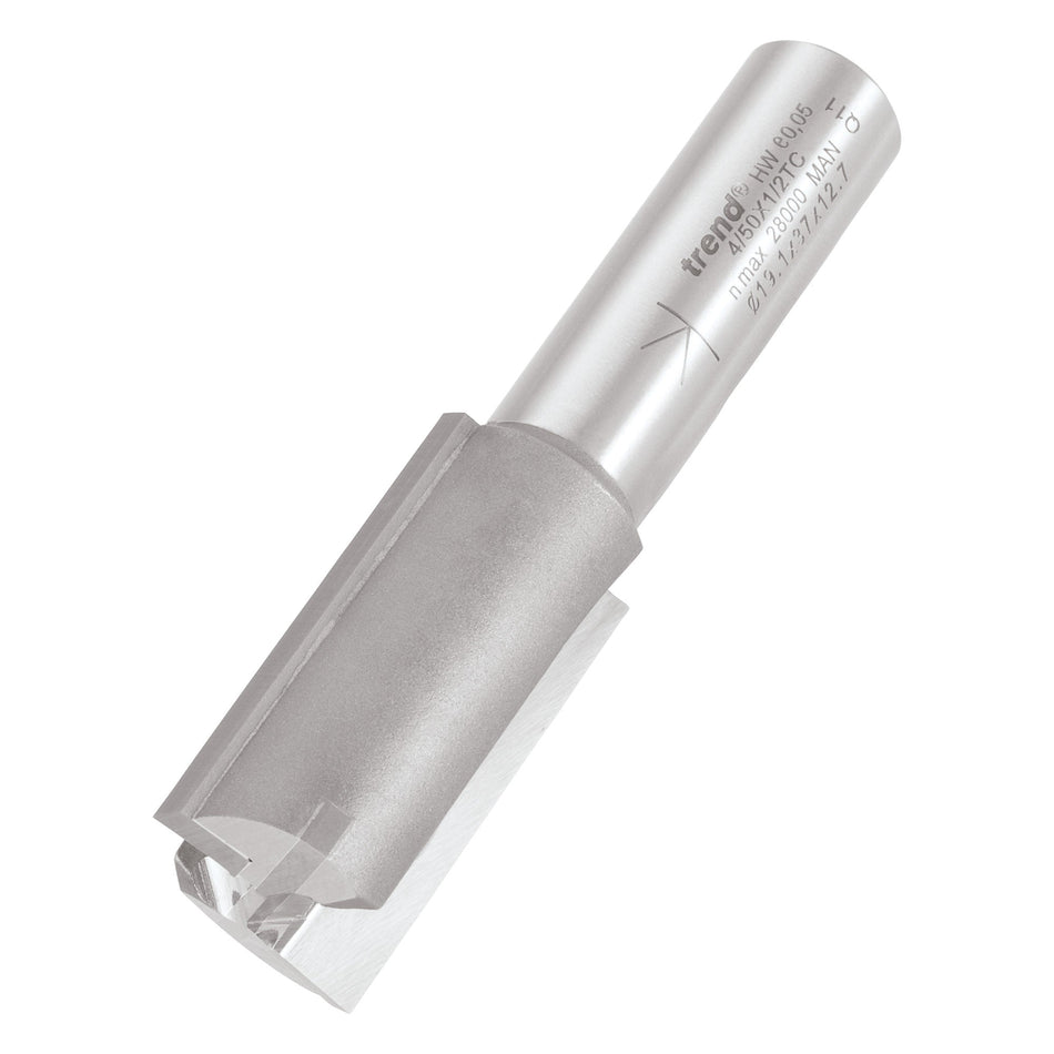 Trend Tools 4/50X1/2TC Two Flute Cutter 19.1Mm Diameter