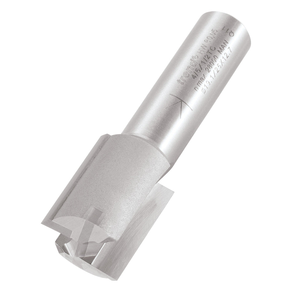 Trend Tools 4/5X1/2TC Two Flute Cutter 19.1Mm Diameter