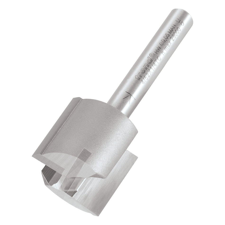 Trend Tools 4/62X1/4TC Two Flute Cutter 21Mm Diameter
