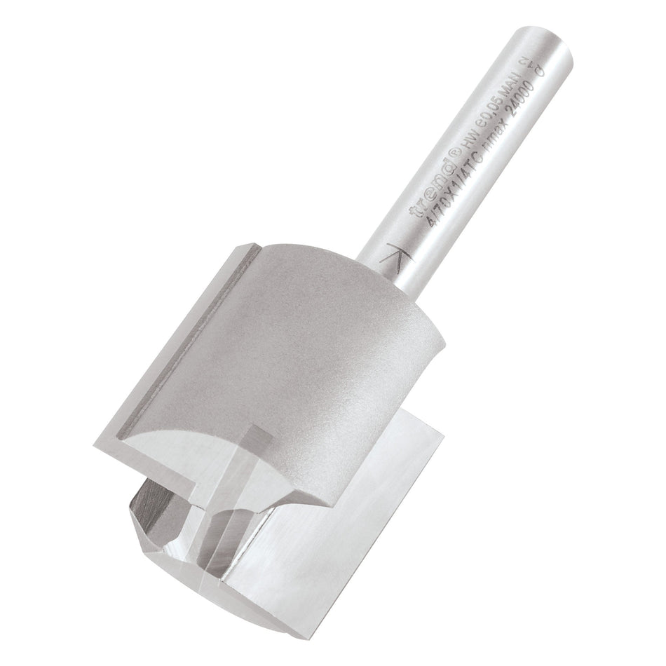 Trend Tools 4/70X1/4TC Two Flute Cutter 25Mm Diameter