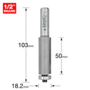 Trend Tools 46/22X1/2TC Trimming Cutter 18.2Mm Diameter