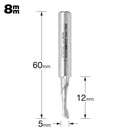 Trend Tools 50/05X8MMHSSE Aluminium Cutter 5Mm Diameter