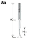 Trend Tools 50/17X8MMHSSE Helical Plunge Cutter 5Mm Diameter