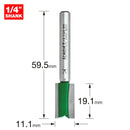 Trend Tools C017X1/4TC Two Flute Cutter 11.1Mm Diameter