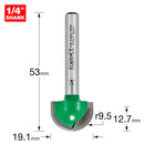 Trend Tools C056X1/4TC Radius 9.5Mm Radius X 19.1Mm Diameter