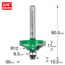Trend Tools C112X1/4TC Flat Ovolo 12Mm Radius X 11Mm Cut