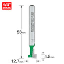 Trend Tools C120X1/4TC Keyhole 9.5Mm Diameter