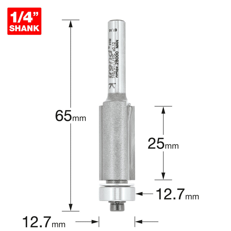 Trend Tools T46/01X1/4TC Trimming Cutter 12.7Mm Diameter