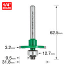 Trend Tools C143X1/4TC Slotting 3.2Mm Cut