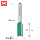 Trend Tools C033X1/2TC Two Flute Cutter 25.4Mm Diameter