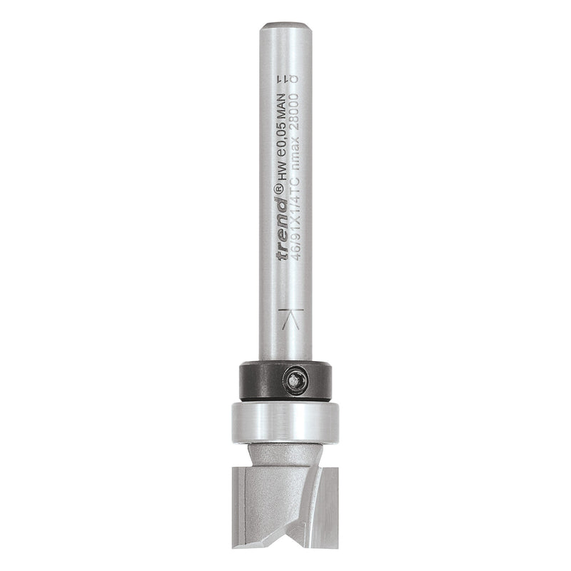 Trend Tools 46/91X1/4TC Guided Profiler 12.7Mm Dia X 9.5Mm Cut