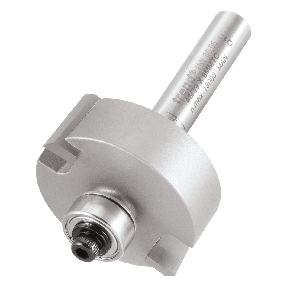 Trend Tools 46/39X8MMTC Bearing Guided 35Mm Diameter Rebater