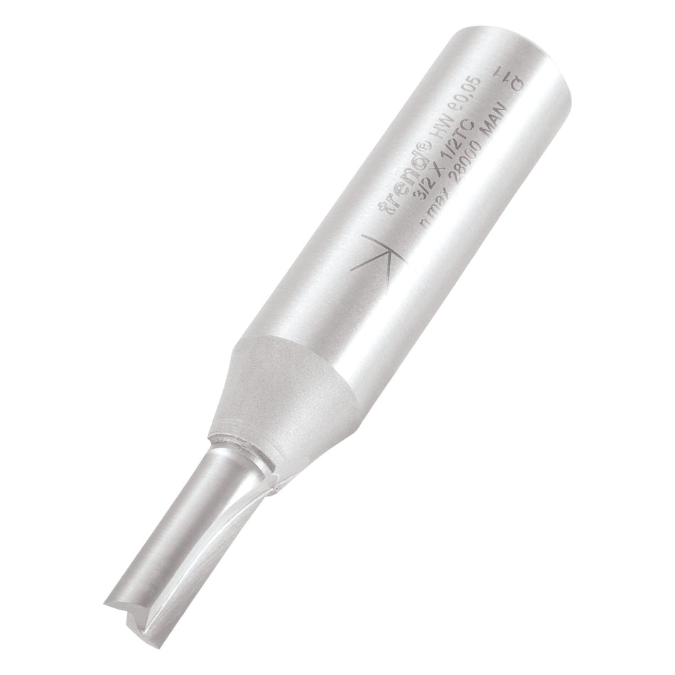 Trend Tools 3/2X1/2TC Two Flute Cutter 6Mm Diameter