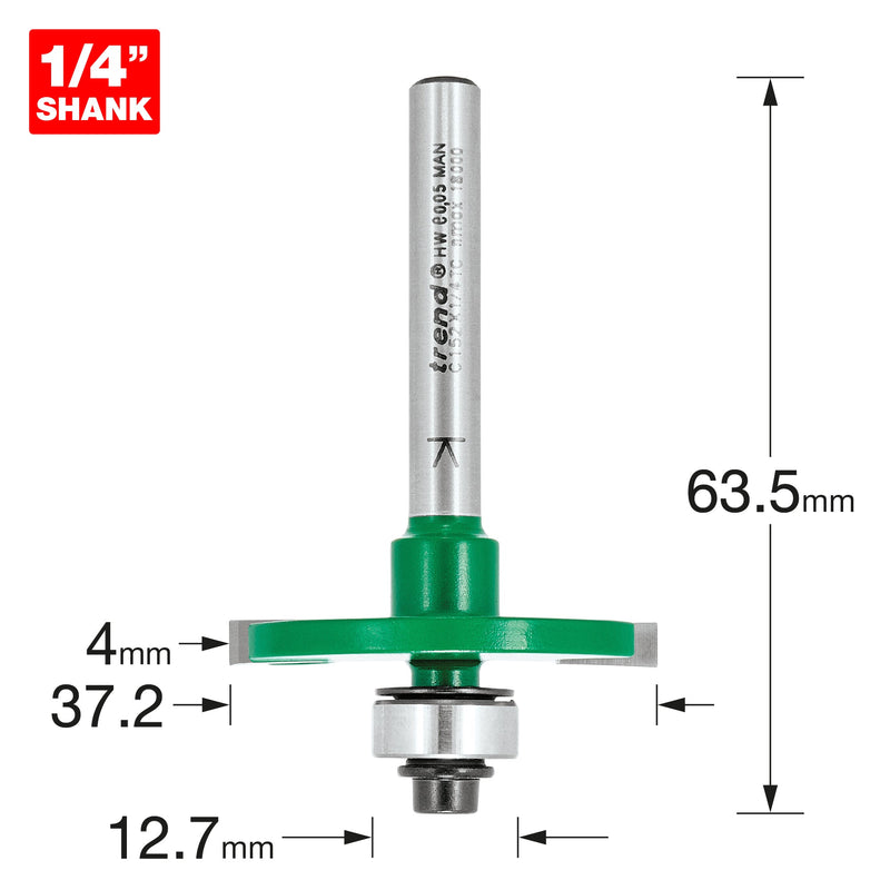 Trend Tools C152X1/4TC Biscuit Jointer Set