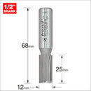 Trend Tools 3/71X1/2TC Two Flute Cutter 12Mm Diameter