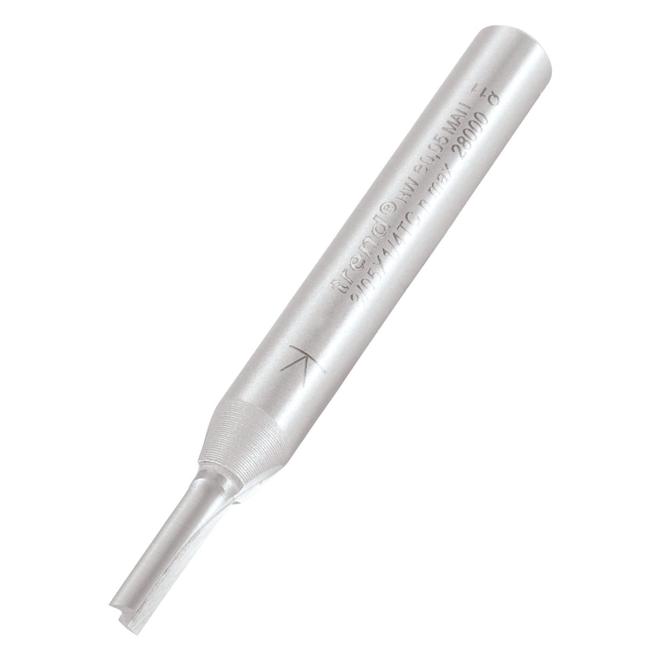 Trend Tools 3/05X1/4TC Two Flute Cutter 3Mm Diameter