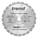 Trend Tools CSB/CC30524 Trend Wood Mitre Saw Blade 305Mm X 30Mm X 24T