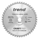 Trend Tools CSB/31548 Trend Wood Circular Saw Blade 315Mm X 30Mm X 48T