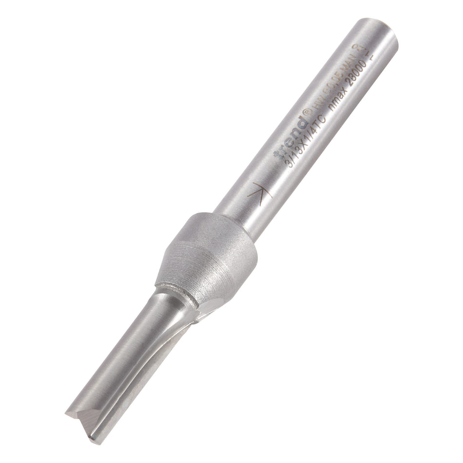 Trend Tools 3/13X1/4TC Two Flute Cutter 5.5Mm Diameter