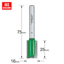 Trend Tools C025BX8MMTC Two Flute Cutter 16Mm Diameter