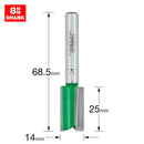 Trend Tools C023BX8MMTC Two Flute Cutter 14.0Mm Diameter
