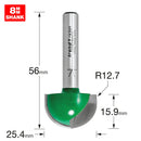 Trend Tools C058X8MMTC Radius 12.7Mm Radius X 25.4Mm Diameter