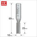 Trend Tools 3/61X1/2TC Two Flute Cutter 10Mm Diameter