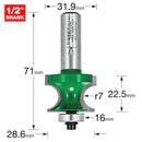 Trend Tools C215X1/2TC Bearing Guided Corner Bead 7Mm Radius