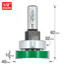 Trend Tools C208X1/2TC Intumescent Cutter 10Mm X 40Mm