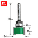 Trend Tools C220X1/4TC Intumescent Cutter 15Mm X 24Mm