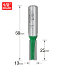 Trend Tools C016CX1/2TC Two Flute Cutter 10Mm Diameter