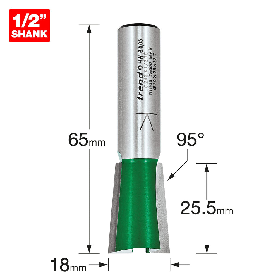 Trend Tools C242X1/2TC Stair Trenching Cutter