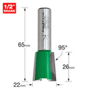 Trend Tools C243X1/2TC Stair Trenching Cutter